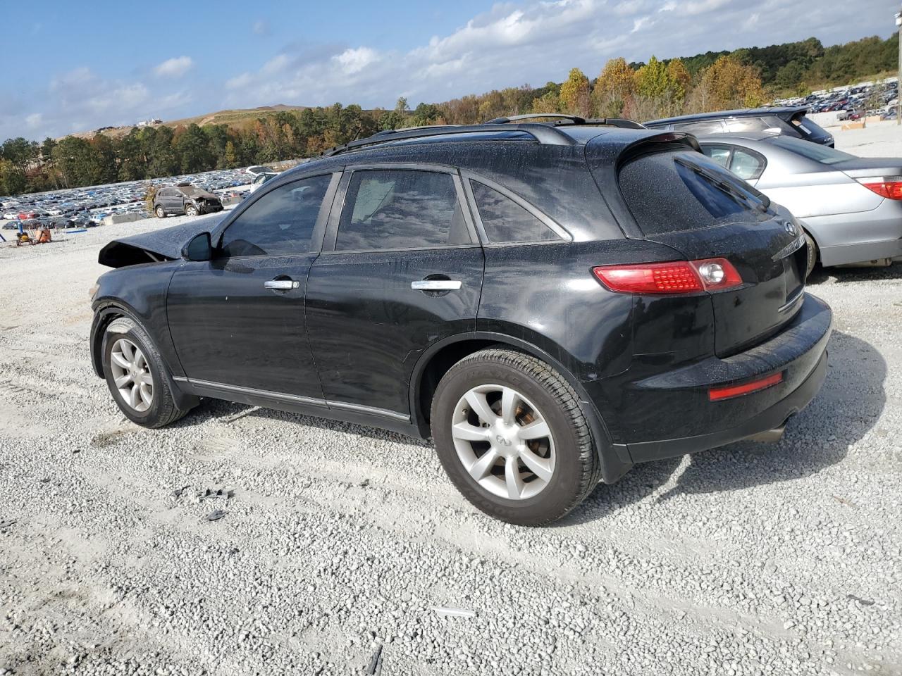 2004 Infiniti FX VIN JNRAS08U34X108891 Copart auction photo, front end damage thumbnail 2