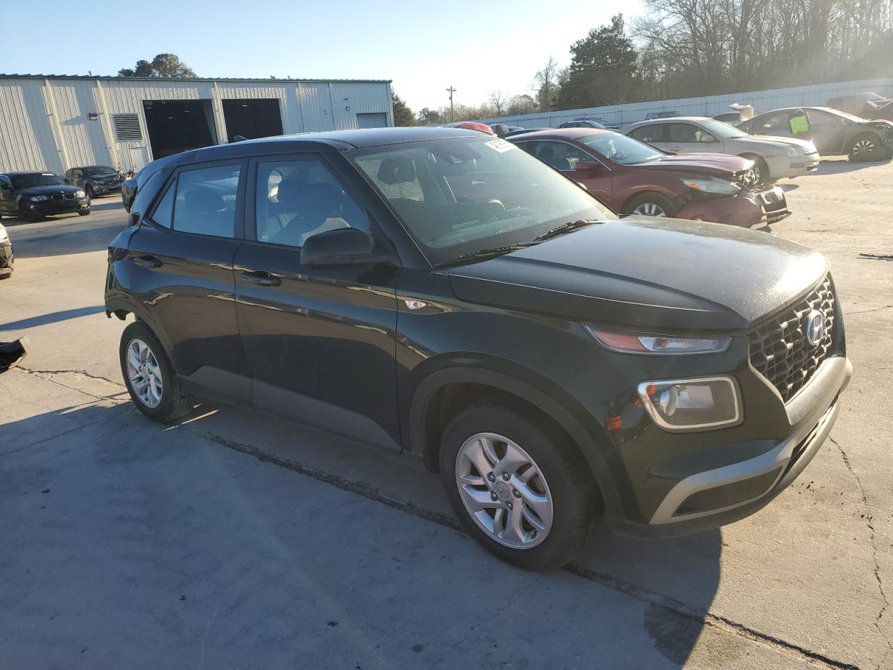 2021 Hyundai Venue VIN KMHRB8A39MU065917 Copart auction photo, rear end damage thumbnail 4