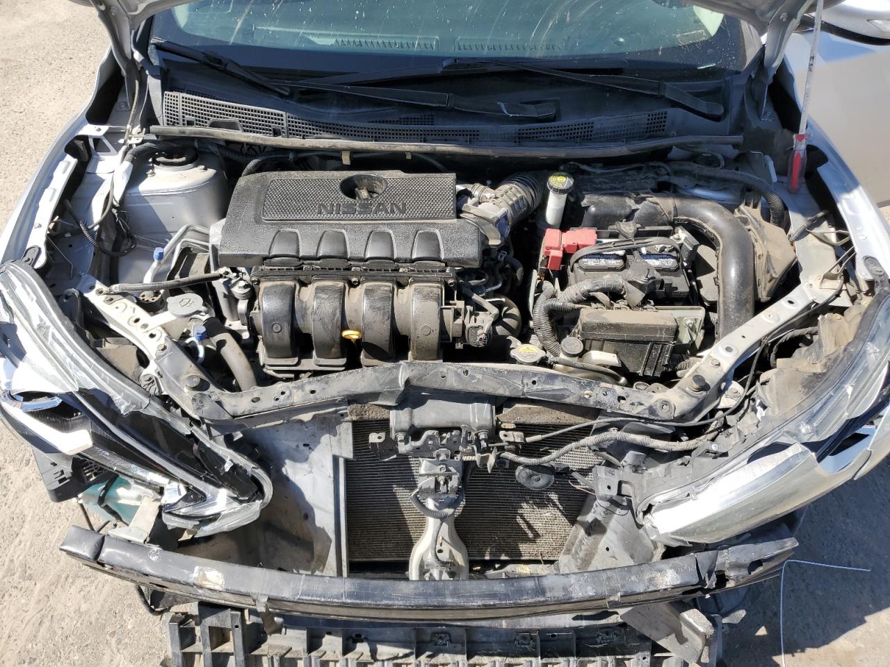 2016 Nissan Sentra VIN 3N1AB7AP3GY282138 Copart auction photo, front end damage thumbnail 11