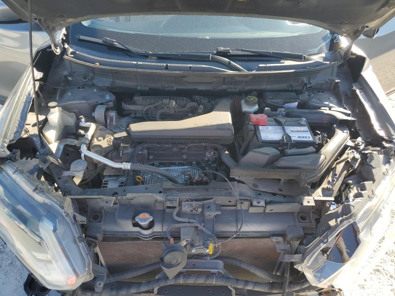 2017 Nissan Rogue VIN JN8AT2MT8HW382433 Copart auction photo, front end damage thumbnail 12