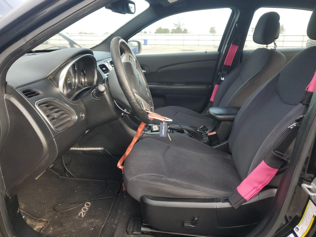 2013 Chrysler 200 VIN 1C3CCBBB7DN614961 Copart auction photo, front end damage thumbnail 7