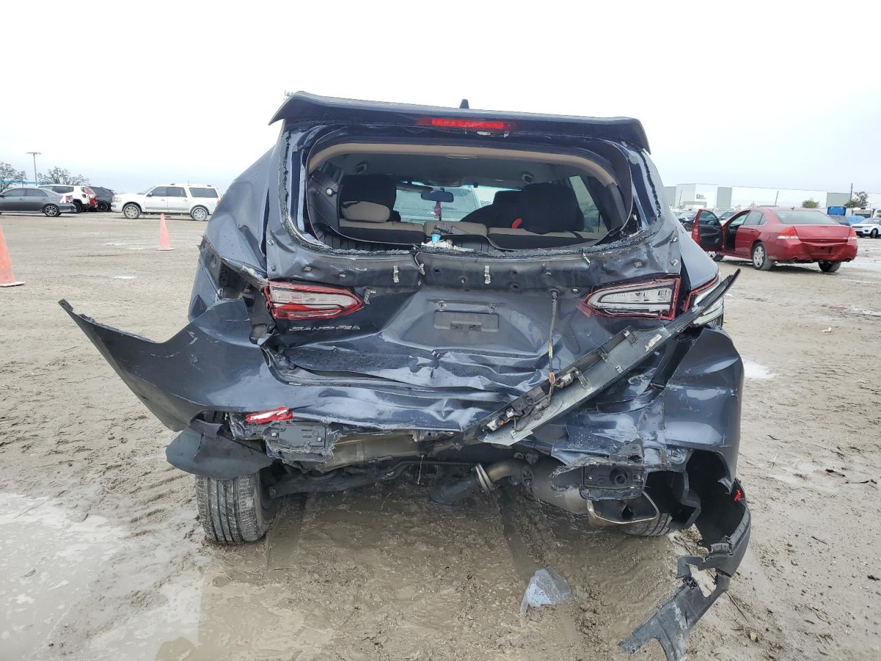 2017 Hyundai Santa Fe VIN 5XYZT3LBXHG398692 Copart auction photo, rear end / front end damage thumbnail 6