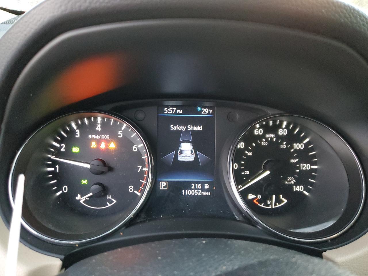 2018 Nissan Rogue VIN 5N1AT2MT6JC761770 Copart auction photo, front end damage thumbnail 9