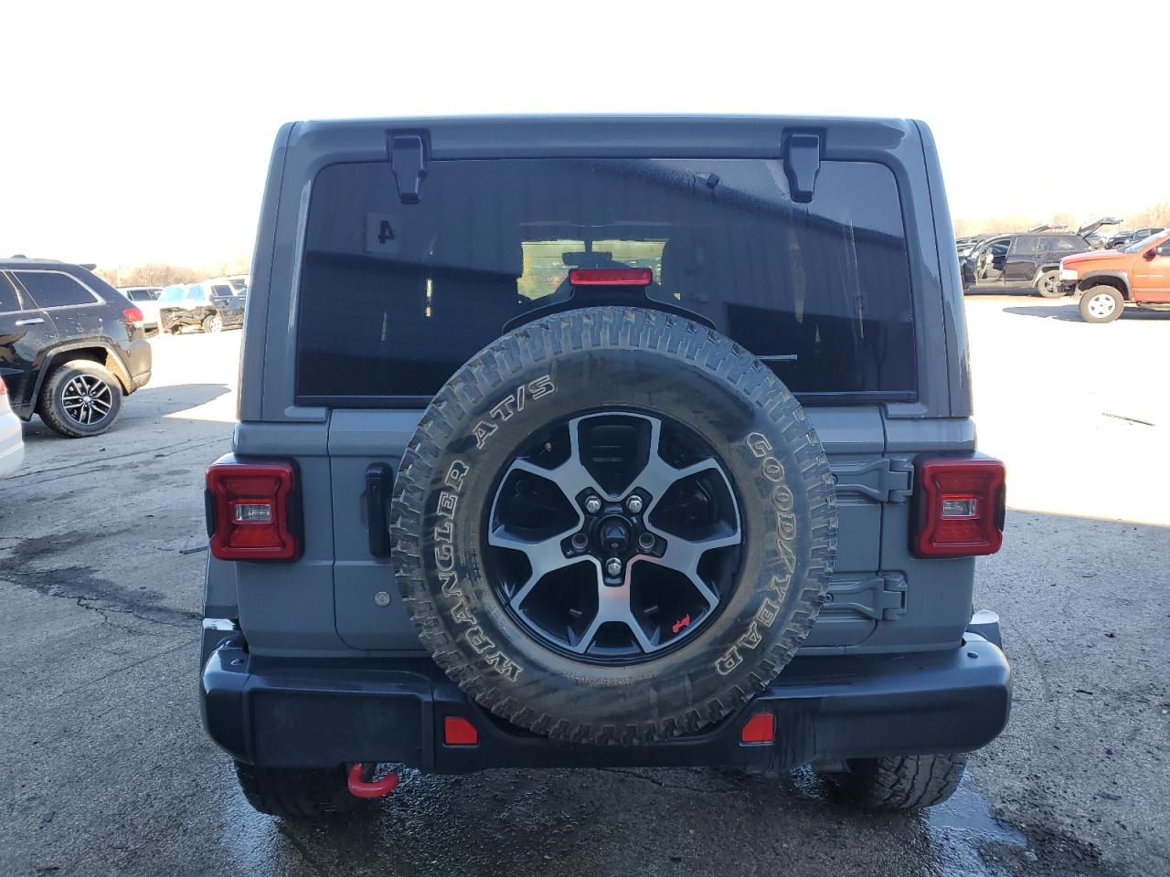 2018 Jeep Wrangler VIN 1C4HJXFG1JW257843 Copart auction photo, front end damage thumbnail 6