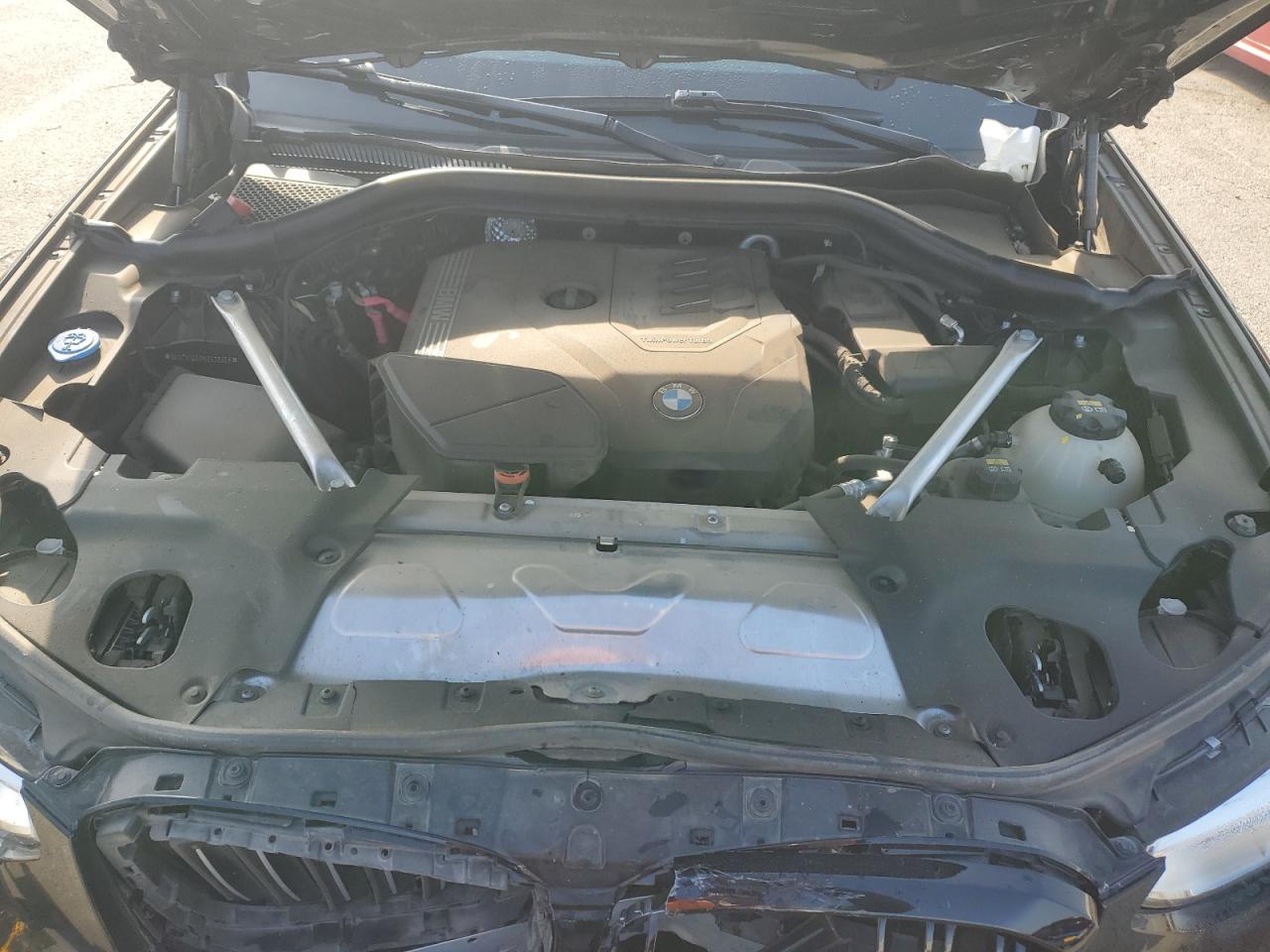 2021 BMW X4 VIN 5UX2V1C08M9E20359 Copart auction photo, rear end / front end damage thumbnail 12