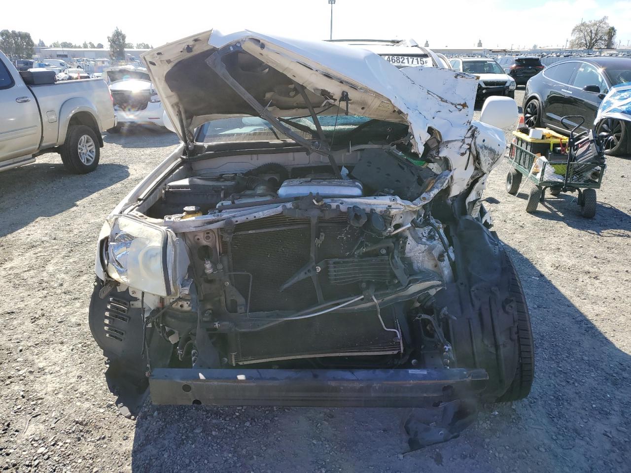 2003 Toyota 4Runner VIN JTEBT14R230024587 Copart auction photo, front end / side damage thumbnail 5