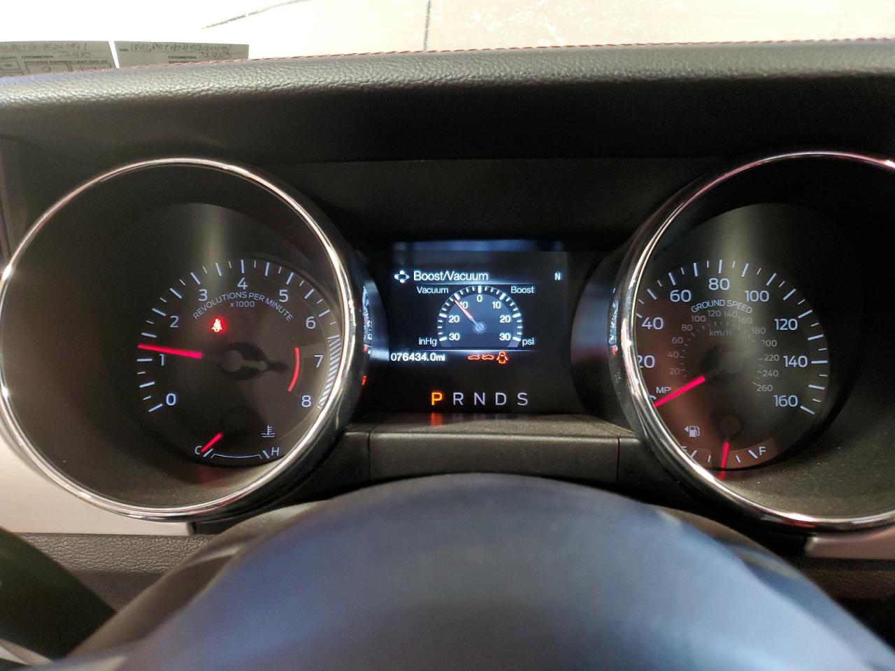 2017 Ford Mustang VIN 1FA6P8TH0H5240191 Copart auction photo, front end damage thumbnail 9