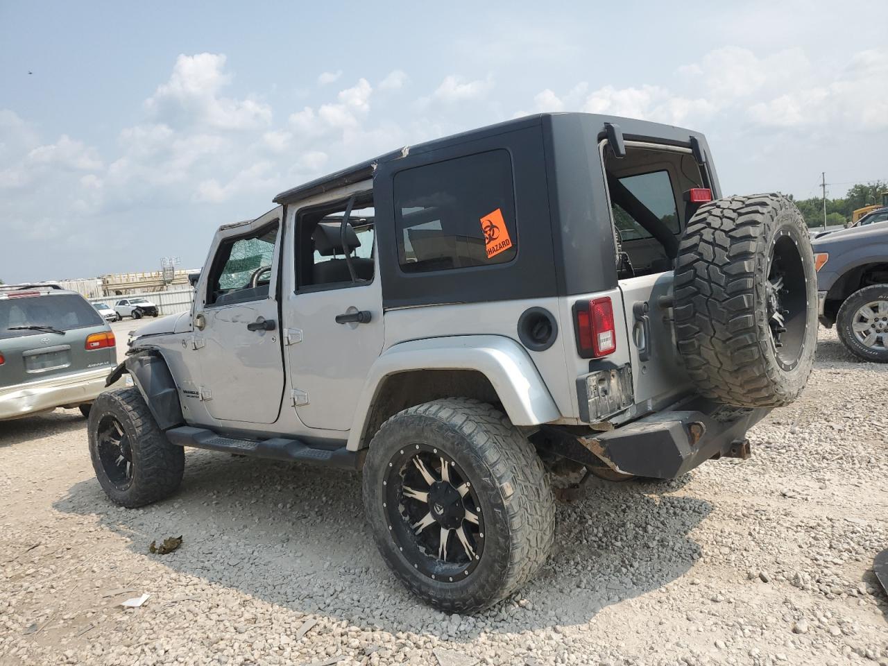 2009 Jeep Wrangler VIN 1J4GA59129L702993 Copart auction photo, all over damage thumbnail 2