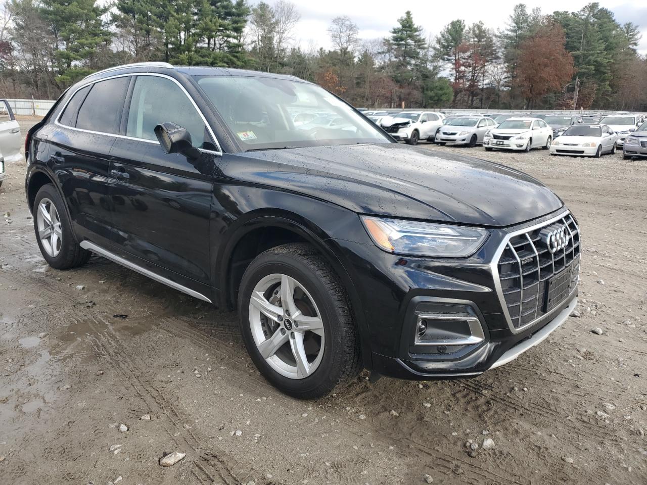 2021 Audi Q5 VIN WA1AAAFY5M2082915 Copart auction photo, rear end damage thumbnail 4