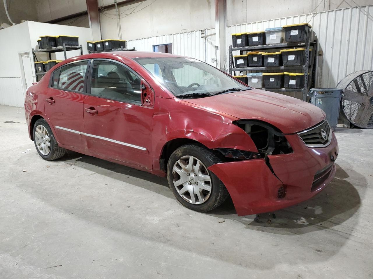 2011 Nissan Sentra VIN 3N1AB6AP8BL666433 Copart auction photo, front end / side damage thumbnail 4