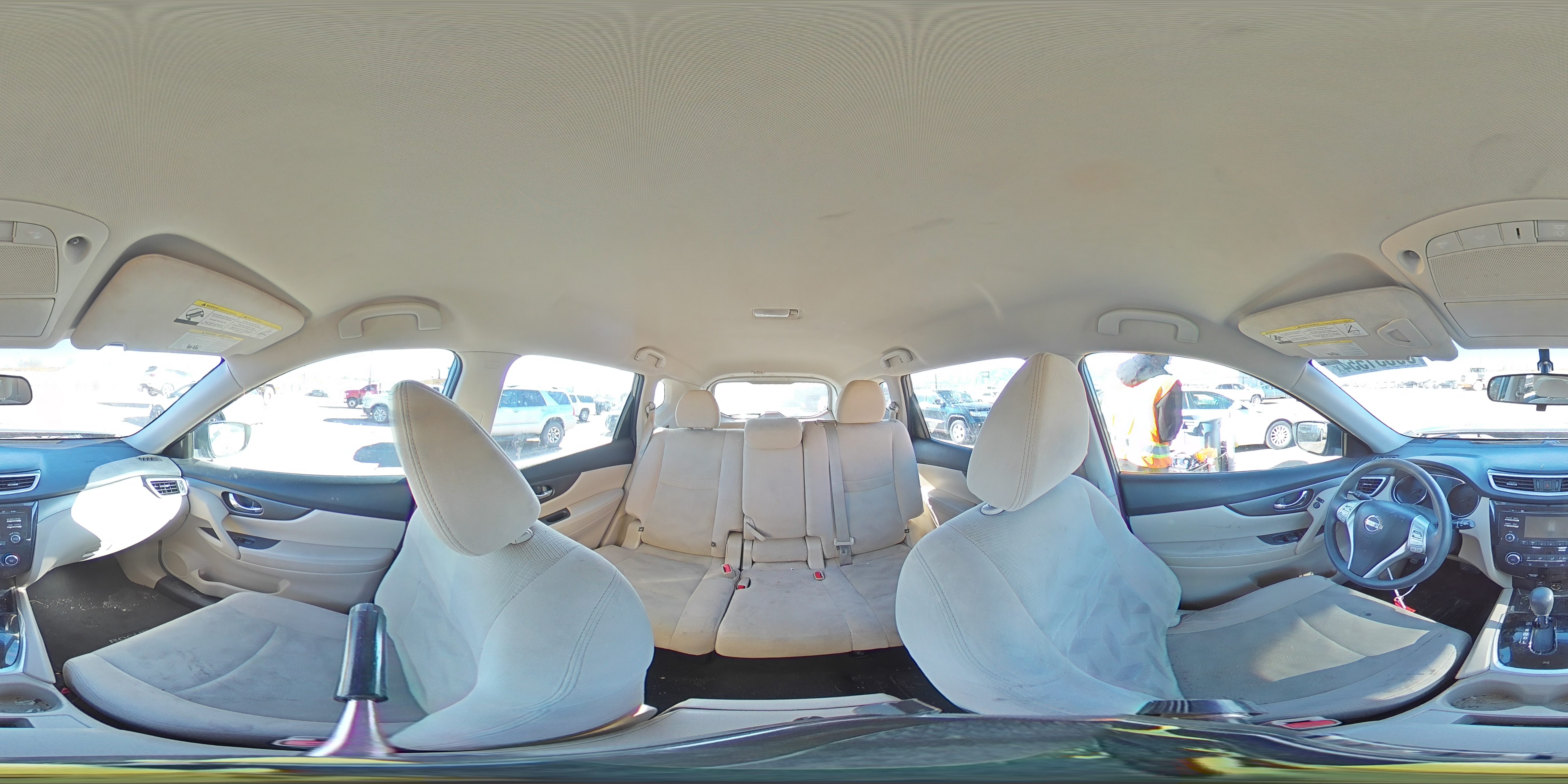 2016 Nissan Rogue VIN 5N1AT2MV6GC813358 Copart auction photo, front end damage thumbnail 13