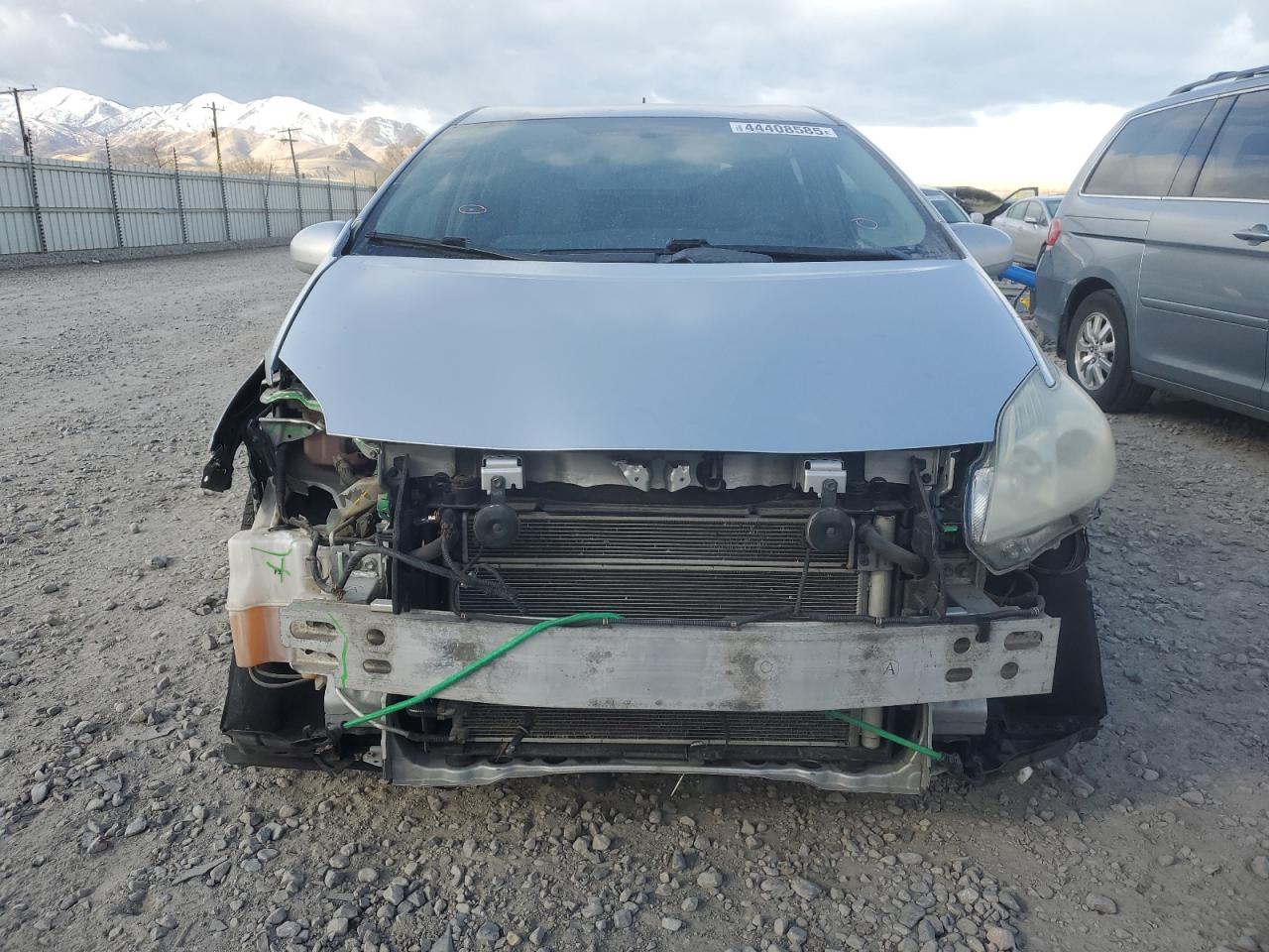 2011 Toyota Prius VIN JTDKN3DUXB0295183 Copart auction photo, front end damage thumbnail 5