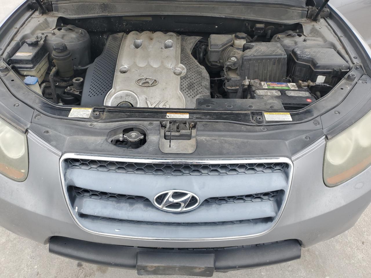 2007 Hyundai Santa Fe VIN 5NMSG13D07H052599 Copart auction photo, side damage thumbnail 12