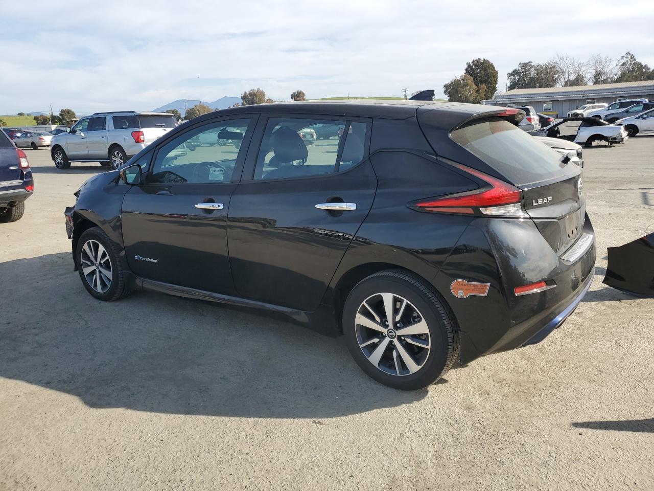 2019 Nissan Leaf VIN 1N4BZ1CP4KC321950 Copart auction photo, front end damage thumbnail 2