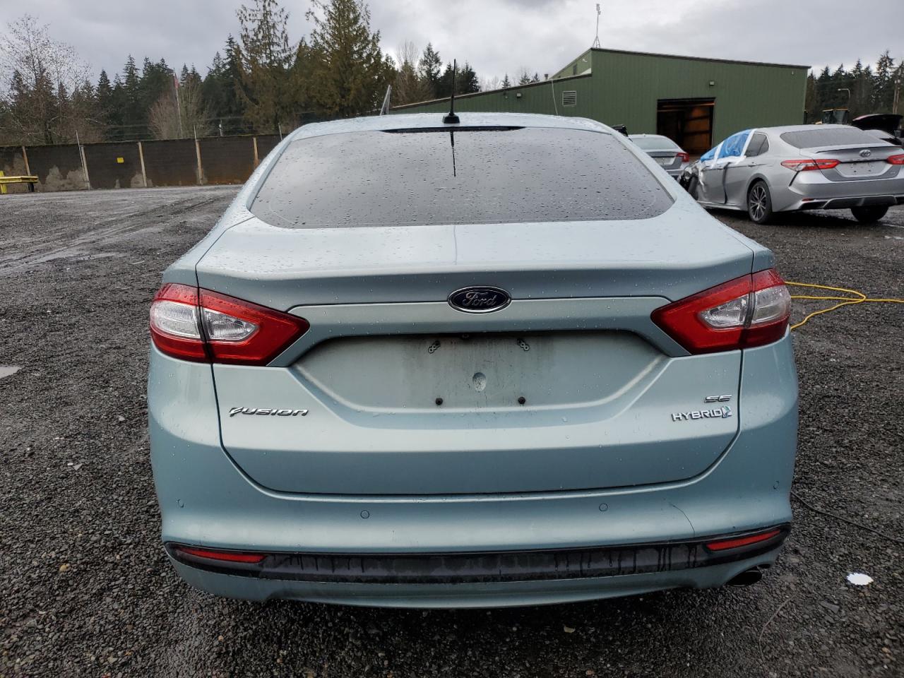 2013 Ford Fusion VIN 3FA6P0LU4DR157580 Copart auction photo, all over damage thumbnail 6
