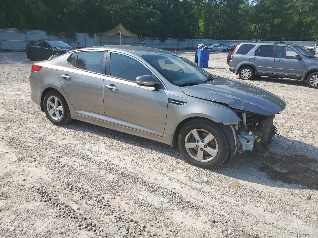 2015 KIA Optima VIN 5XXGM4A73FG352213 Copart auction photo, front end damage thumbnail 4