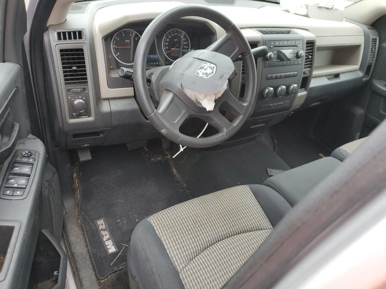2010 Dodge RAM VIN 1D7RB1GT8AS237614 Copart auction photo, front end damage thumbnail 8