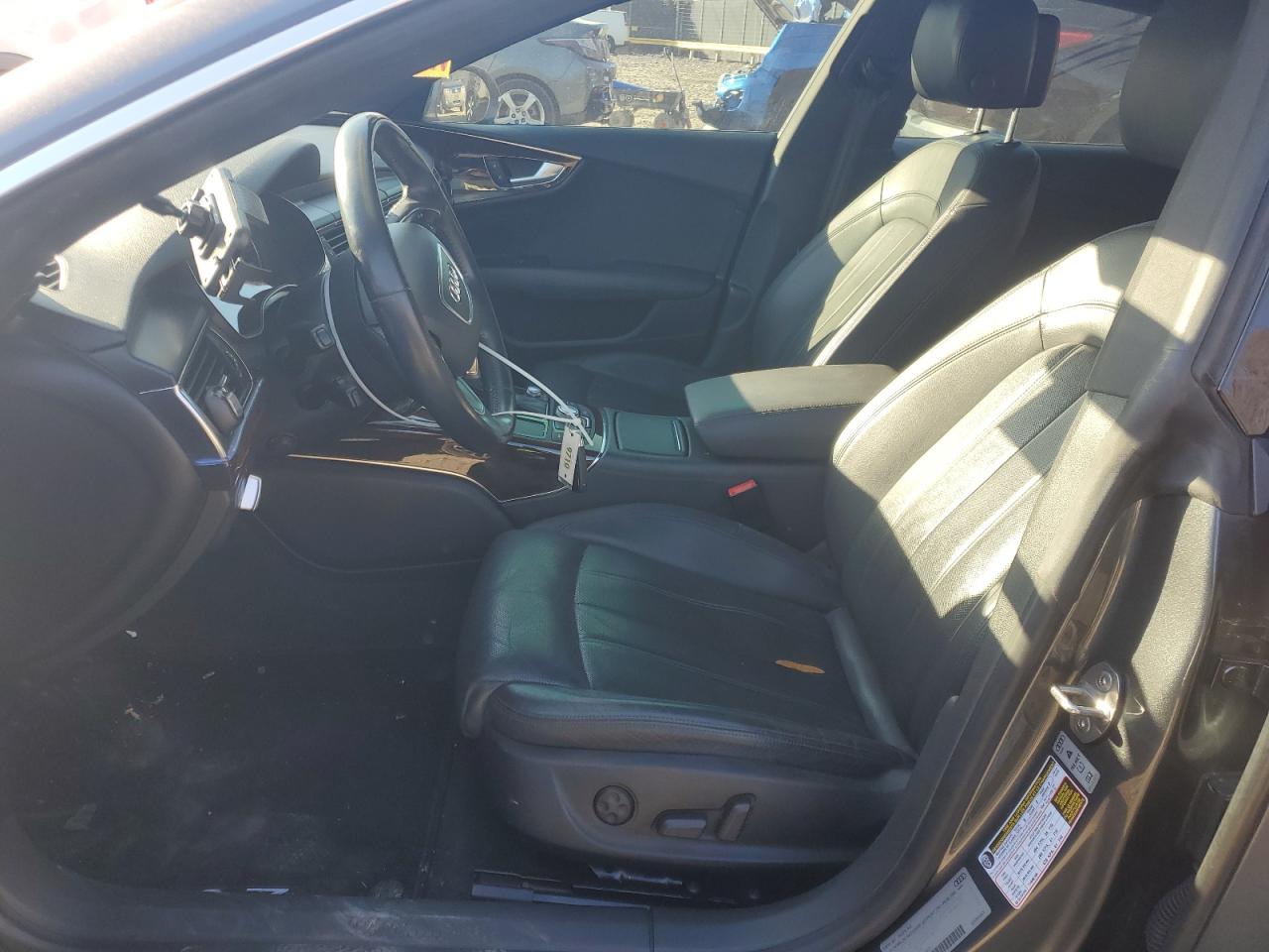 2014 Audi A7 VIN WAU2GAFC3EN111631 Copart auction photo, front end damage thumbnail 7