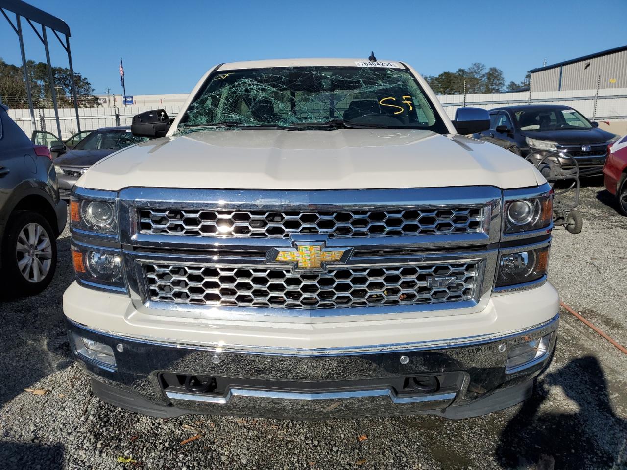 2014 Chevrolet Silverado VIN 3GCUKSEC5EG230940 Copart auction photo, hail damage thumbnail 5