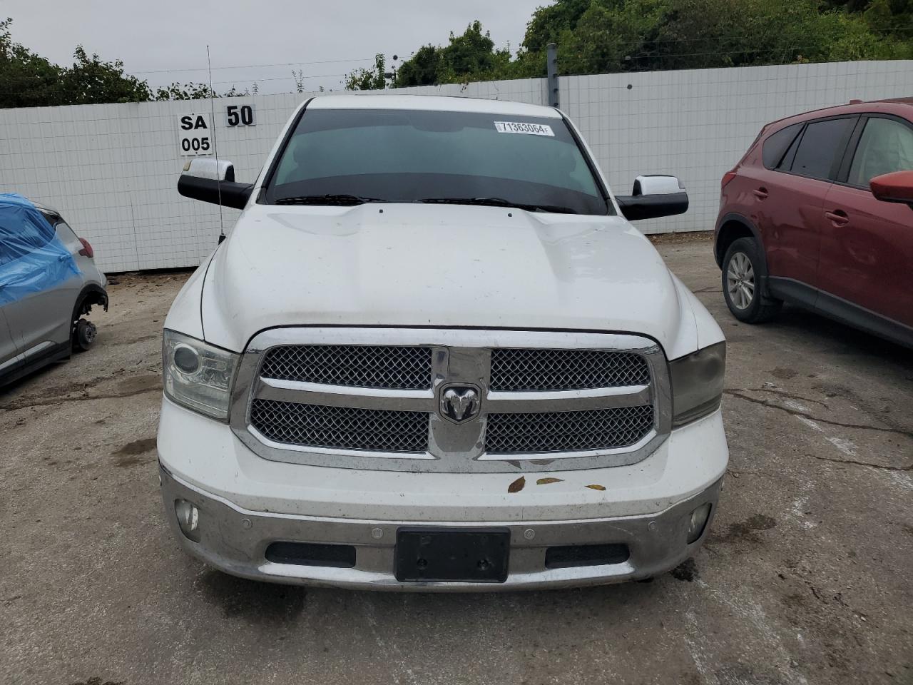 2014 RAM 1500 VIN 1C6RR7PM9ES387293 Copart auction photo, burn - engine damage thumbnail 5