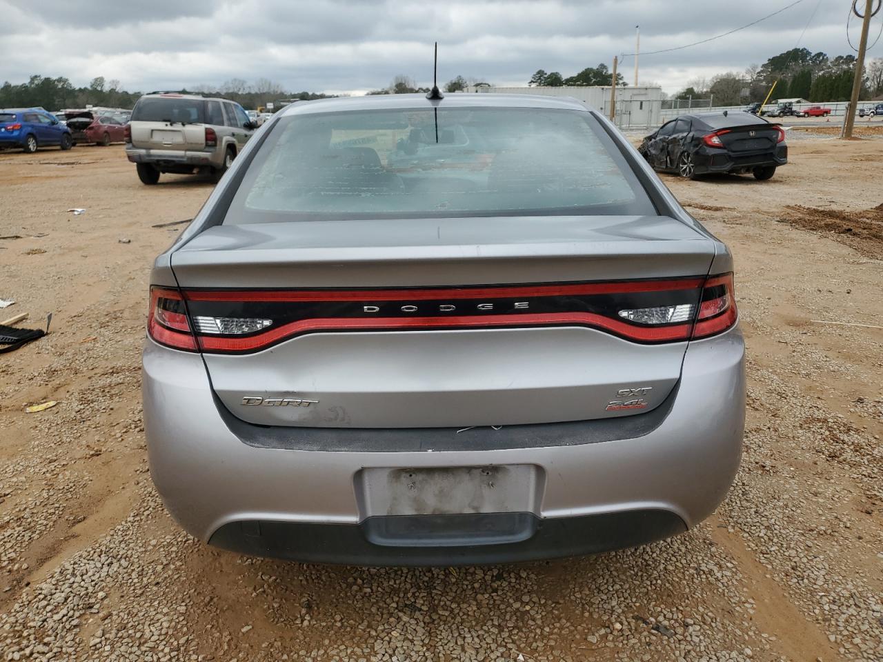 2014 Dodge Dart VIN 1C3CDFBB9ED824201 Copart auction photo, rear end damage thumbnail 6