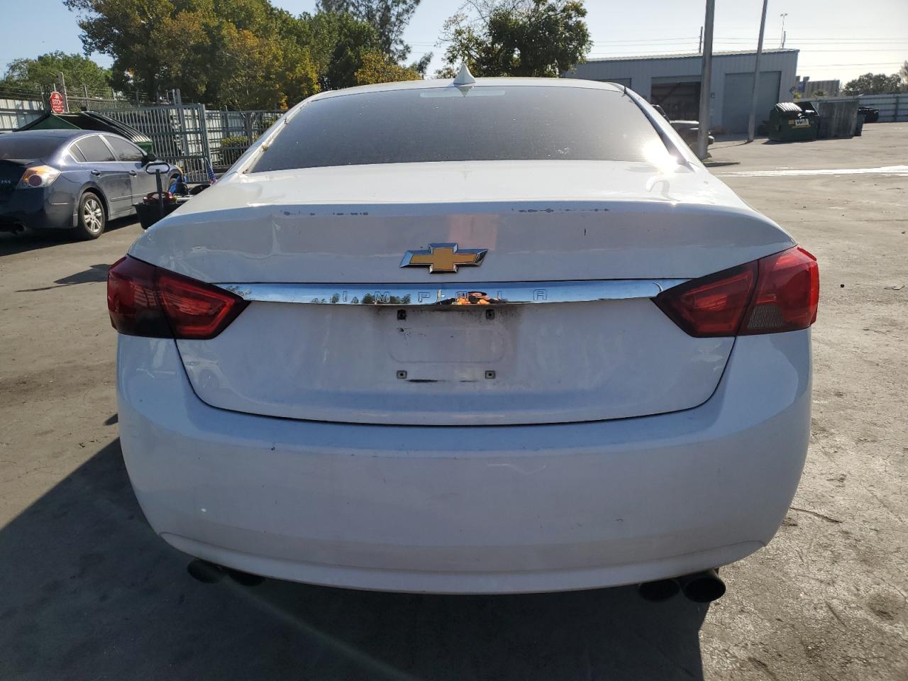 2017 Chevrolet Impala VIN 2G1105S39H9163426 Copart auction photo, front end / side damage thumbnail 6