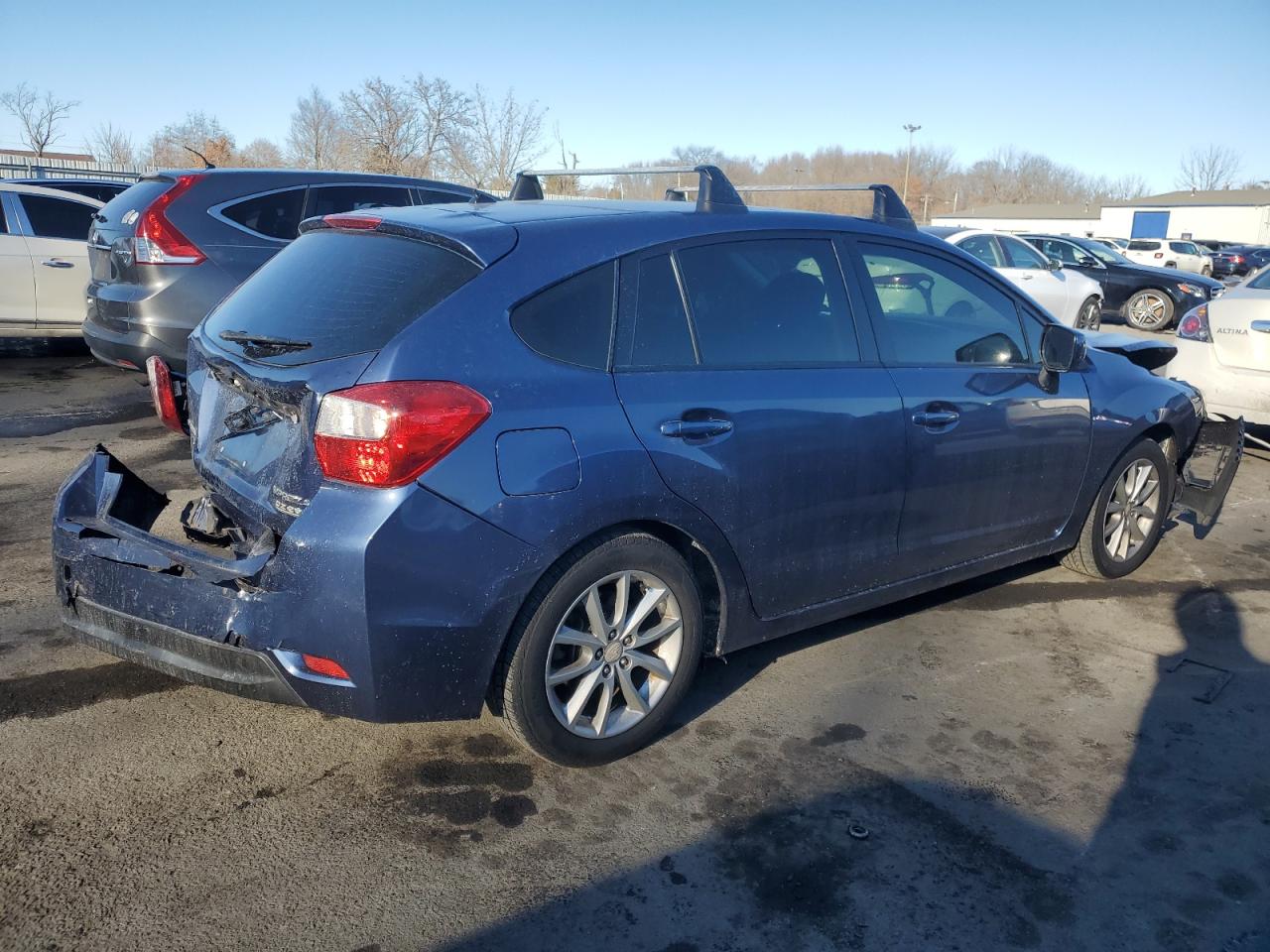 2013 Subaru Impreza VIN JF1GPAC60DH878086 Copart auction photo, front end / rear end damage thumbnail 3