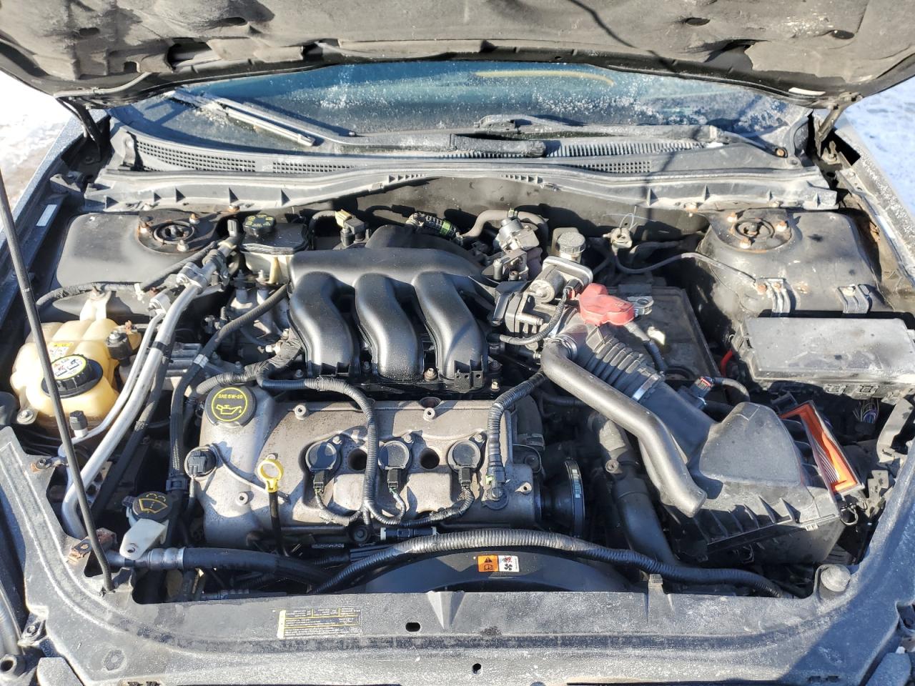 2008 Ford Fusion VIN 3FAHP07188R183503 Copart auction photo, front end / side damage thumbnail 11