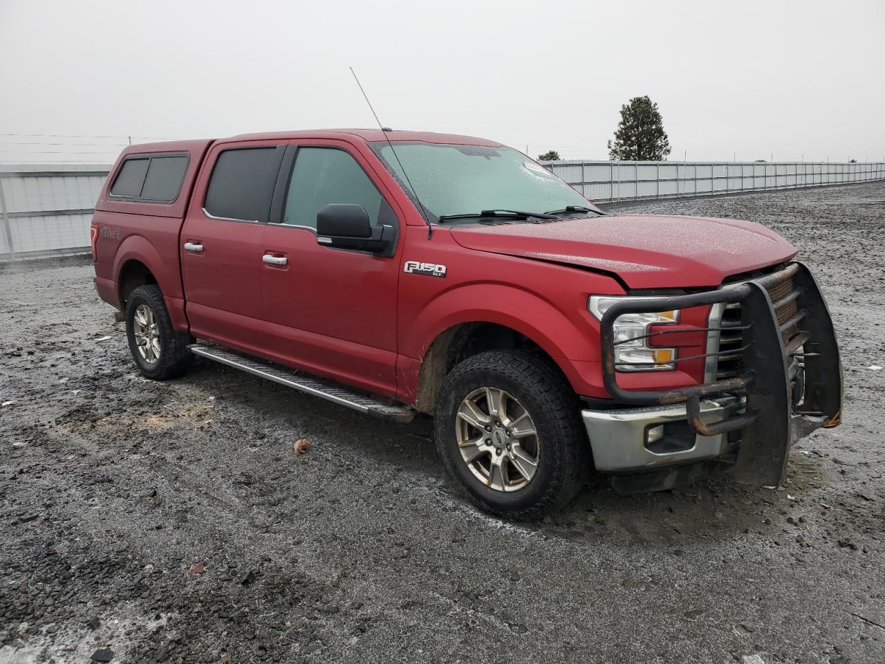 2015 Ford F-150 VIN 1FTEW1EFXFKD21368 Copart auction photo, front end damage thumbnail 4