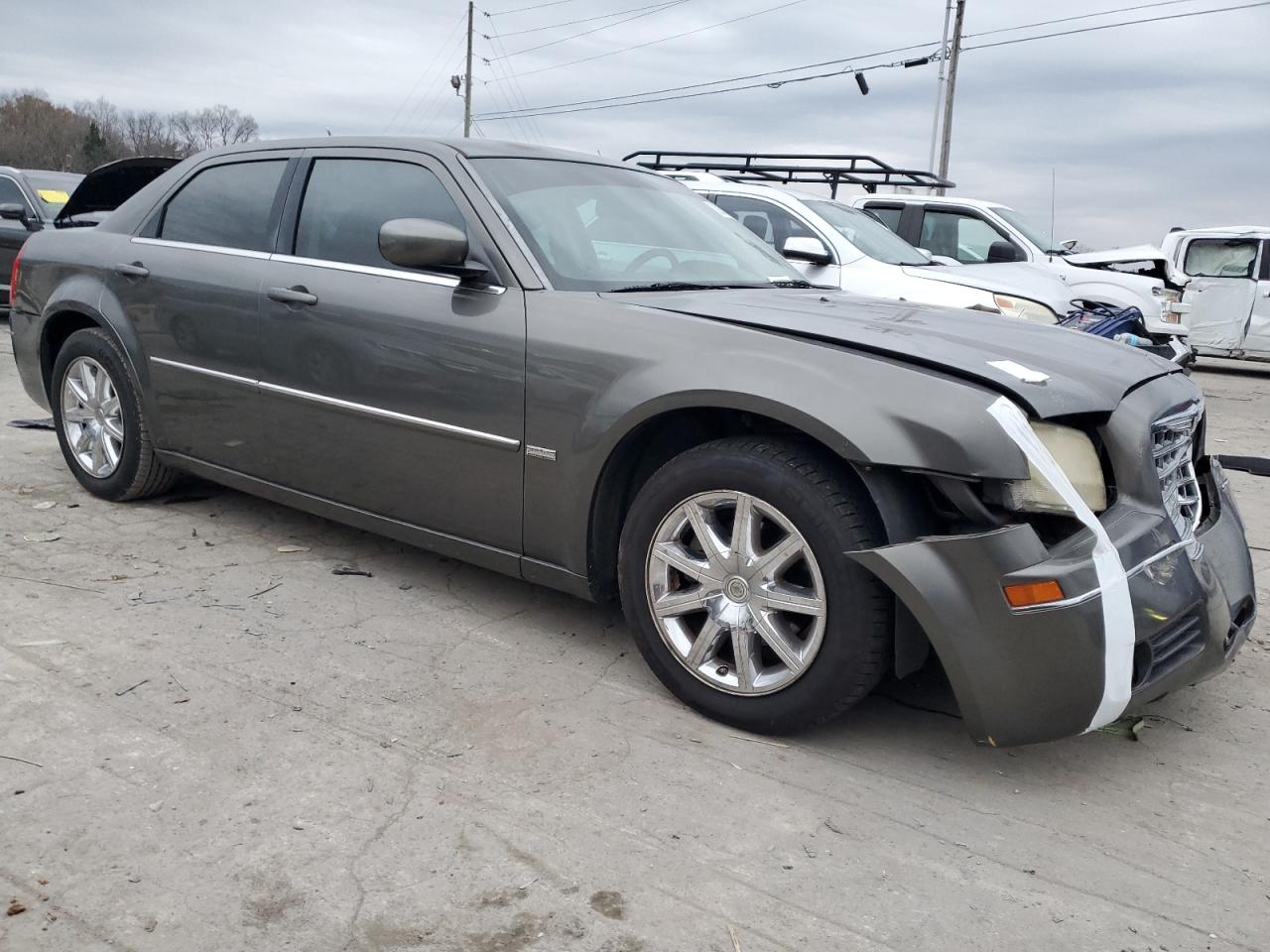 2008 Chrysler 300 VIN 2C3LA53G38H187309 Copart auction photo, all over damage thumbnail 4