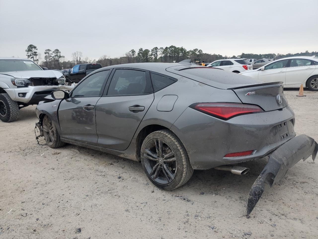2025 Acura Integra VIN 19UDE4H68SA010373 Copart auction photo, front end / rear end damage thumbnail 2