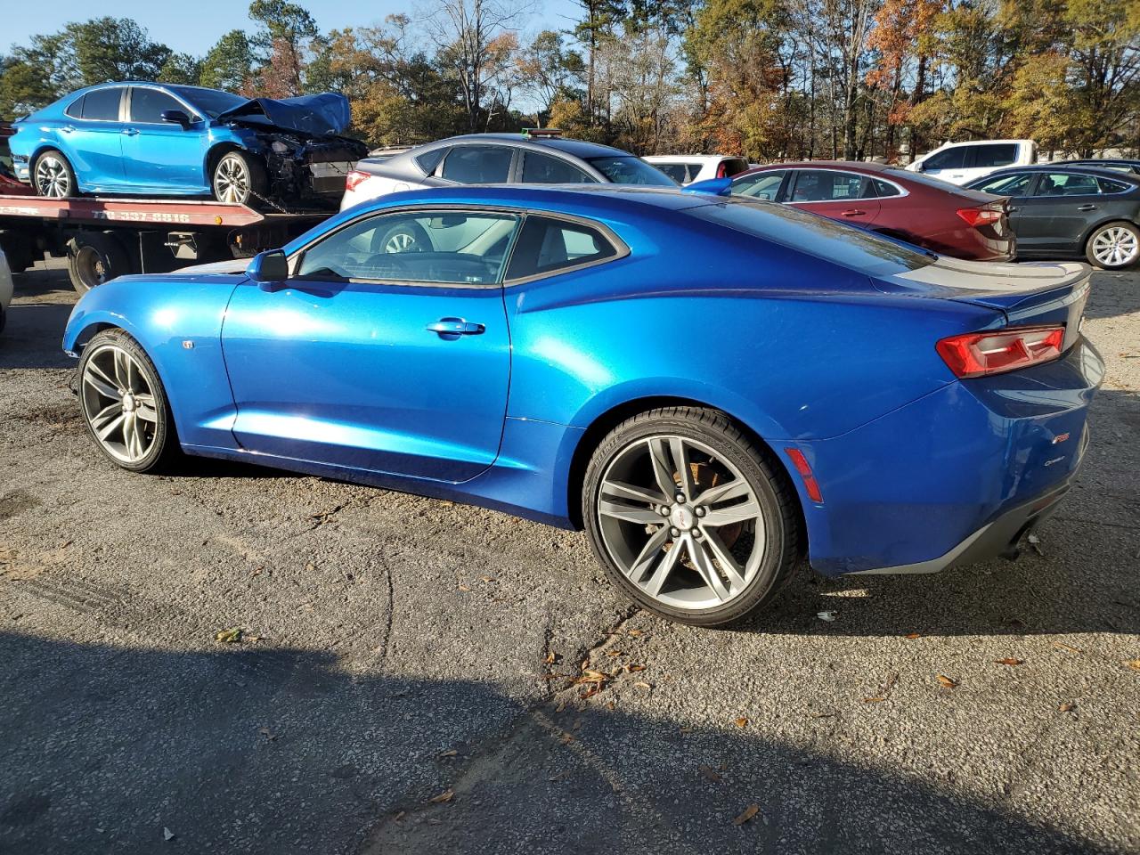 2016 Chevrolet Camaro VIN 1G1FD1RS1G0157676 Copart auction photo, front end / mechanical damage thumbnail 2