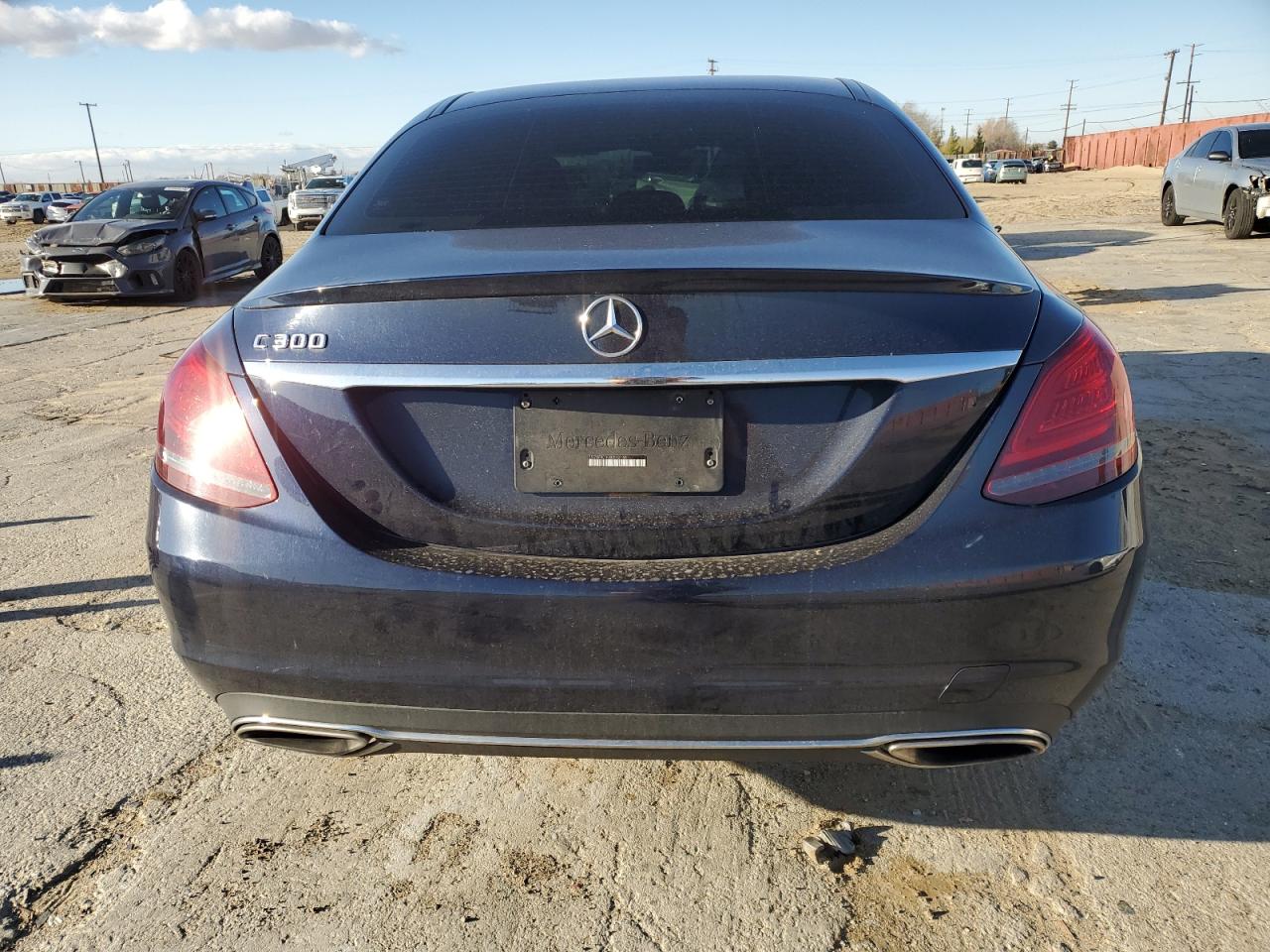 2019 Mercedes-Benz C-klasse VIN 55SWF8DB5KU312160 Copart auction photo, front end damage thumbnail 6