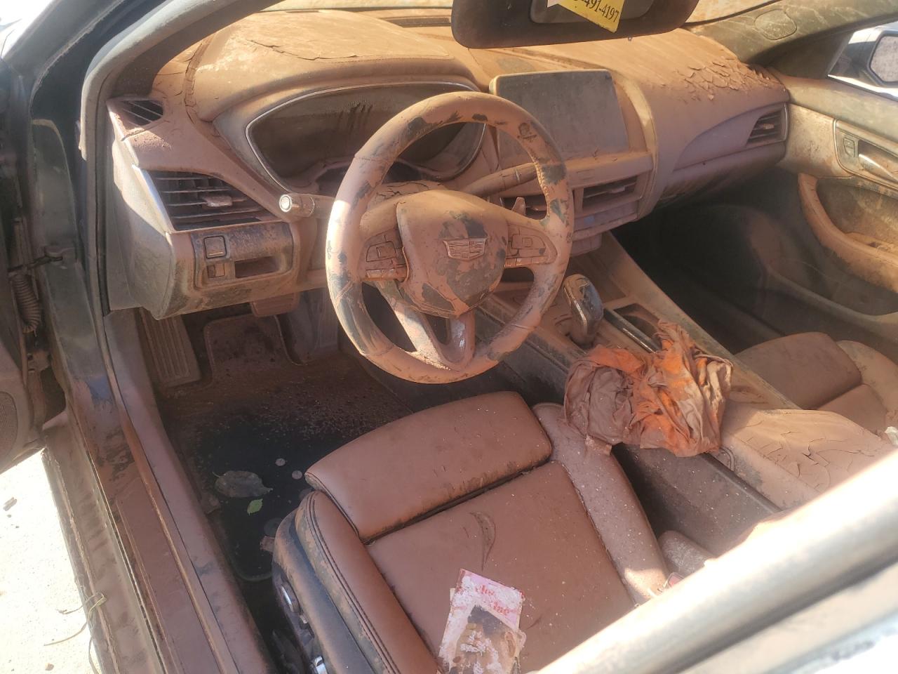 2024 Cadillac CT5 VIN 1G6DR5RW3R0129393 Copart auction photo, water/flood damage thumbnail 8