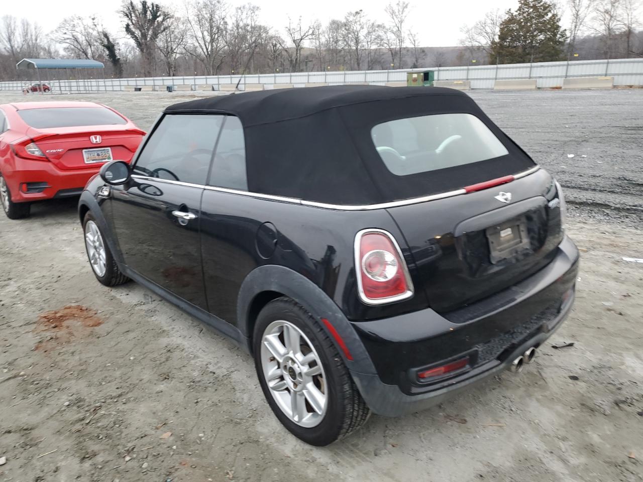 2012 MINI Cooper VIN WMWZP3C59CT250929 Copart auction photo, mechanical damage thumbnail 2