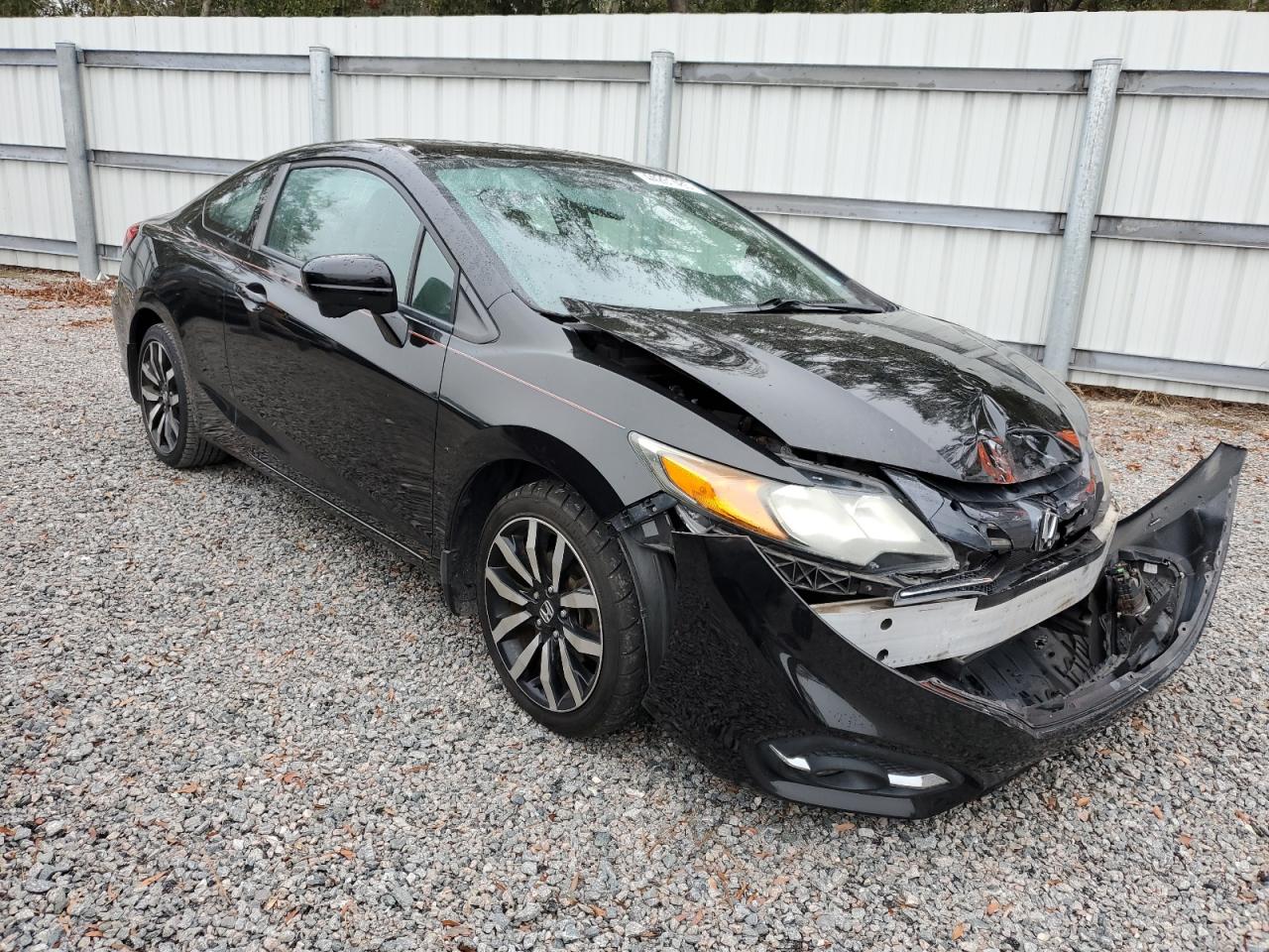 2014 Honda Civic VIN 2HGFG3B07EH507941 Copart auction photo, front end damage thumbnail 4