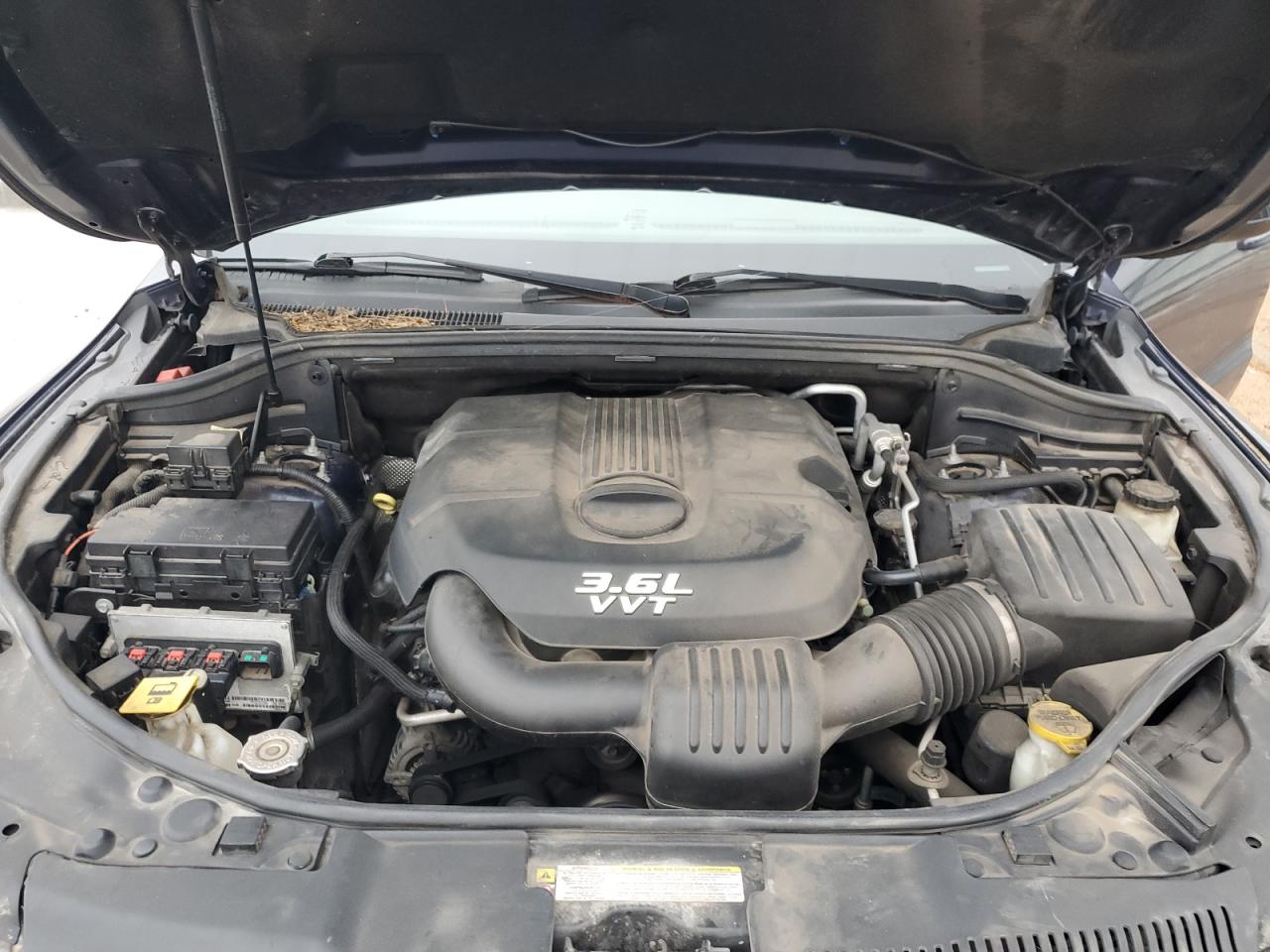2013 Dodge Durango VIN 1C4RDHAG5DC527431 Copart auction photo, front end / minor dent/scratches damage thumbnail 12