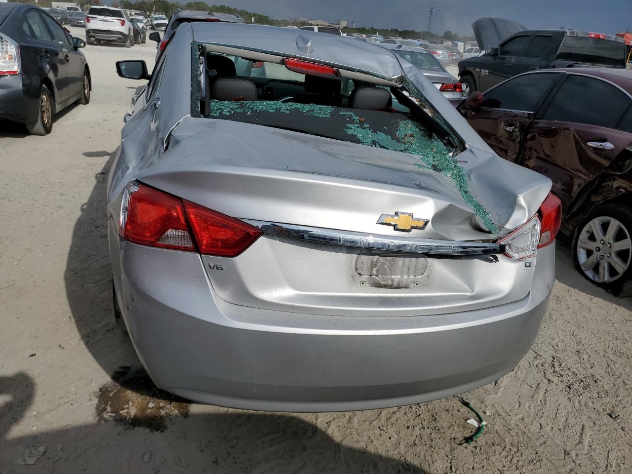 2020 Chevrolet Impala VIN 1G11Z5S39LU104880 Copart auction photo, rear end damage thumbnail 6