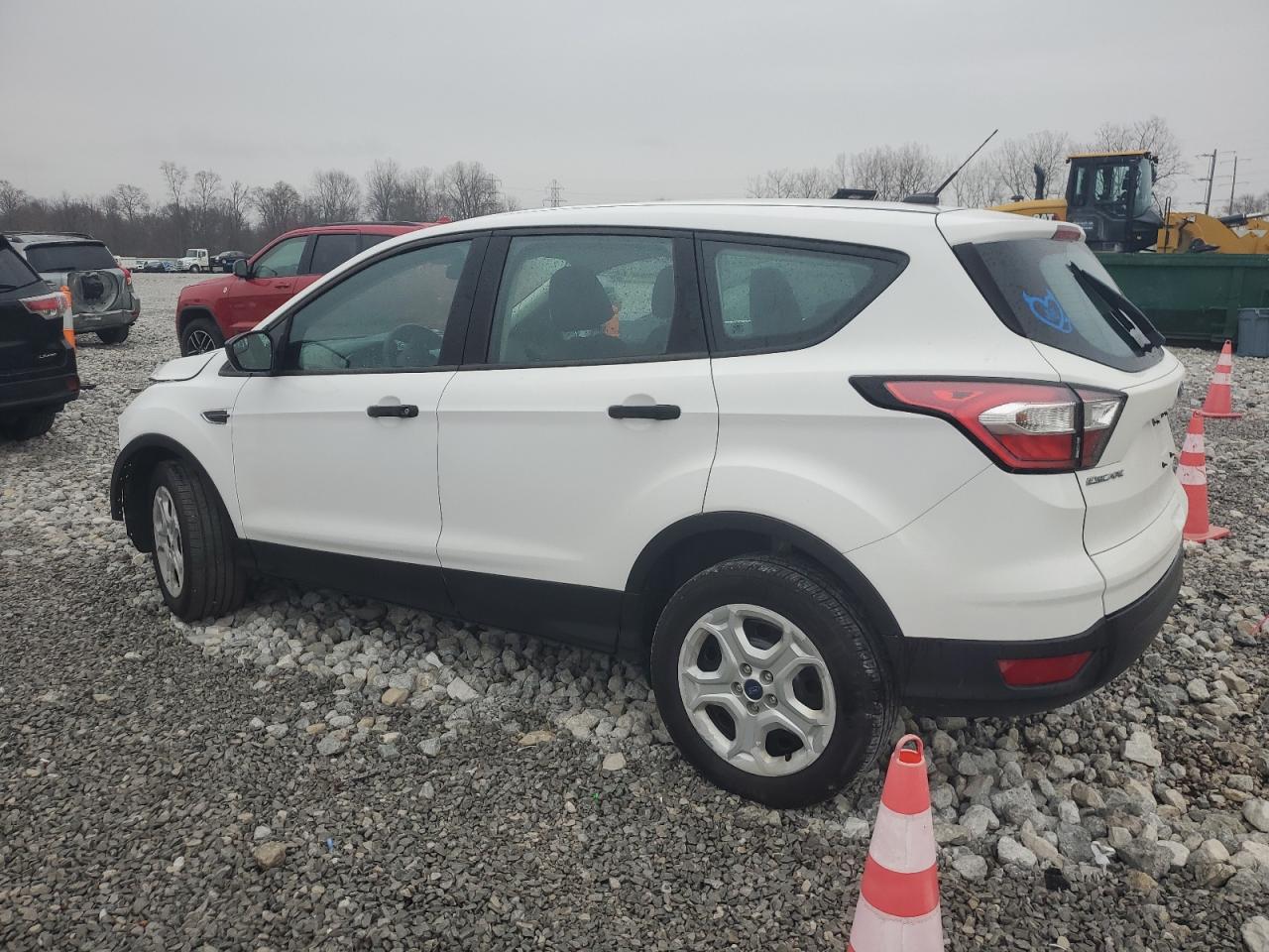 2017 Ford Escape VIN 1FMCU0F70HUE21948 Copart auction photo, front end damage thumbnail 2