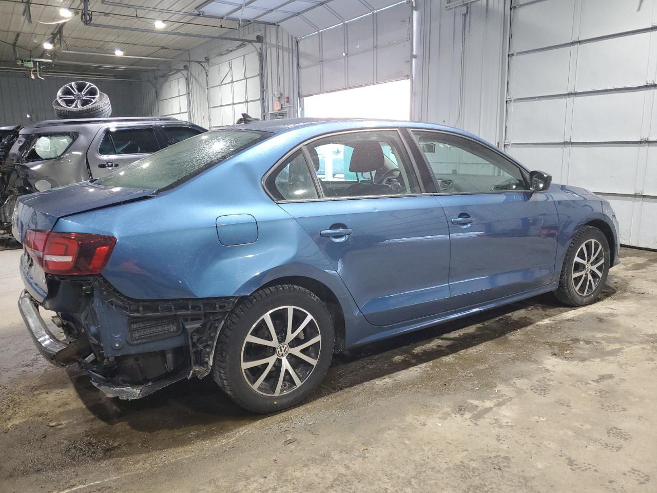 2016 Volkswagen Jetta VIN 3VWD67AJ4GM414998 Copart auction photo, rear end damage thumbnail 3