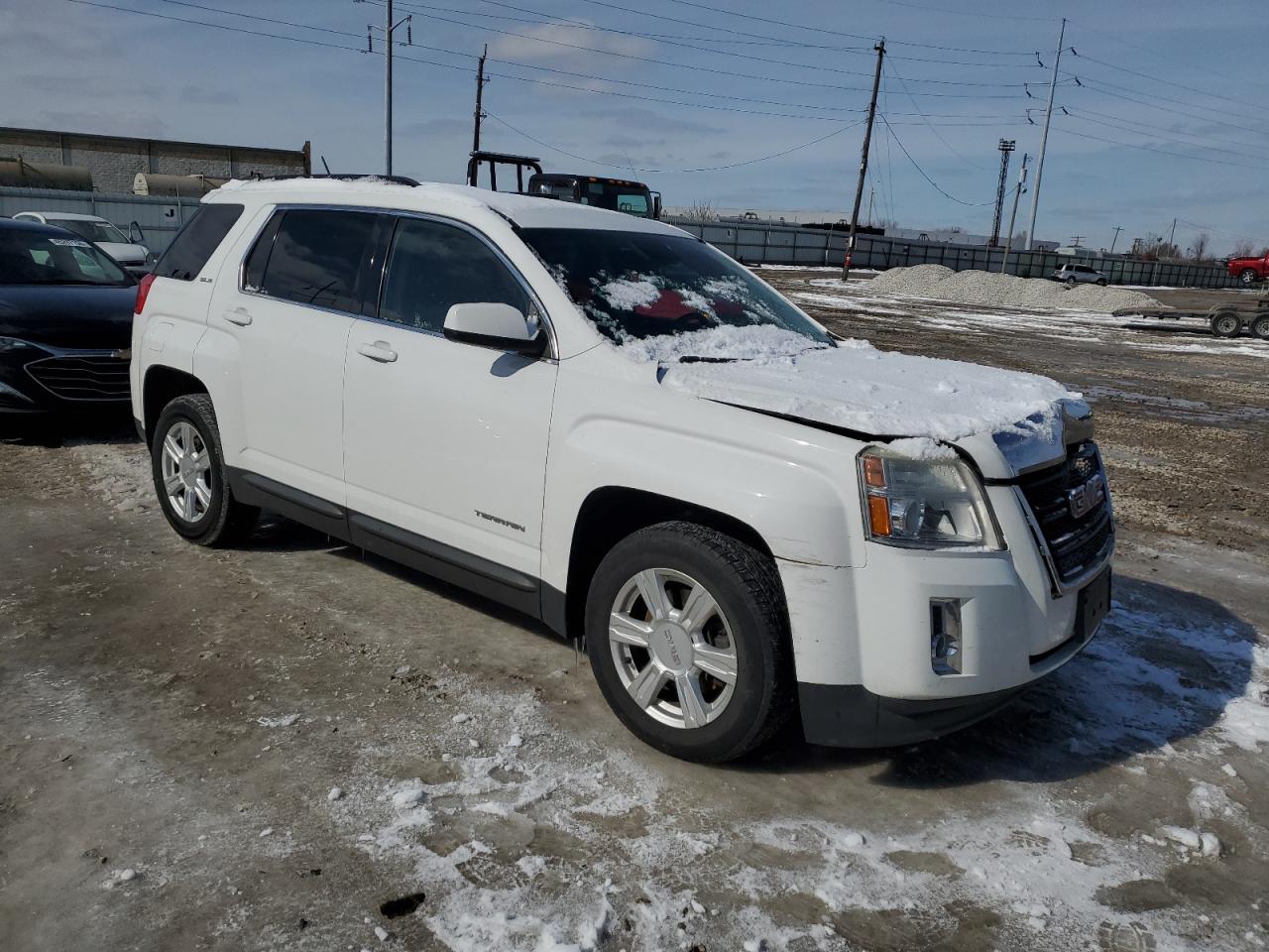 2015 GMC Terrain VIN 2GKFLWEK7F6108490 Copart auction photo, front end damage thumbnail 4