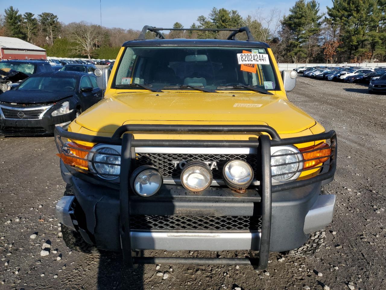 2007 Toyota FJ Cruiser VIN JTEBU11F870021724 Copart auction photo, front end damage thumbnail 5