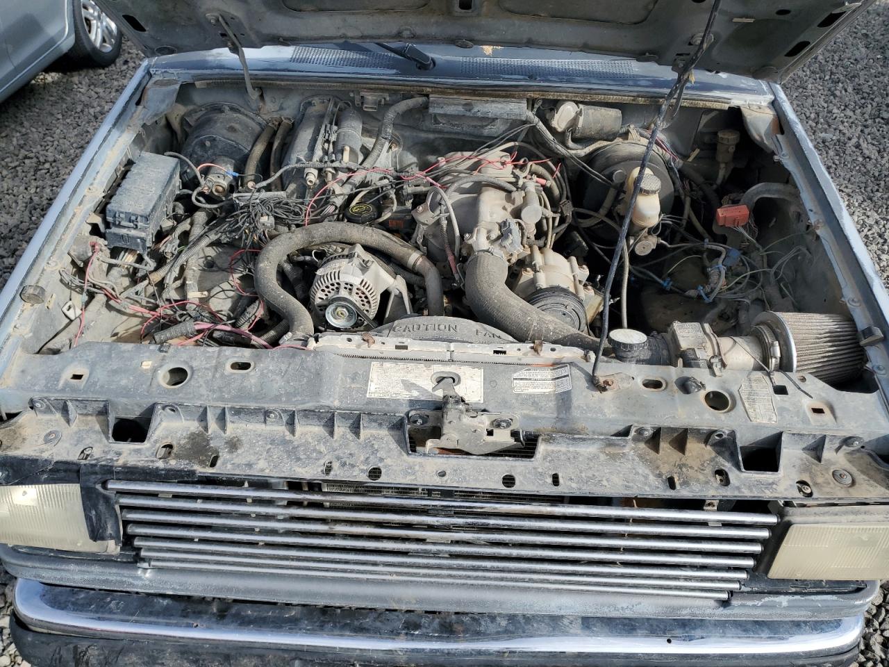 1991 Ford Ranger VIN 1FTCR11T9MTA00875 Copart auction photo, all over damage thumbnail 11