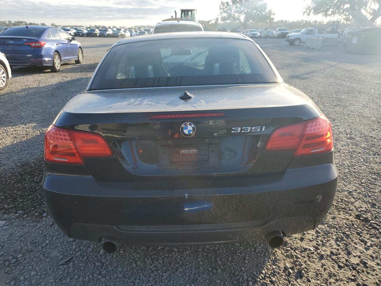 2013 BMW 3er VIN WBADX7C52DJ590390 Copart auction photo, front end / side damage thumbnail 6