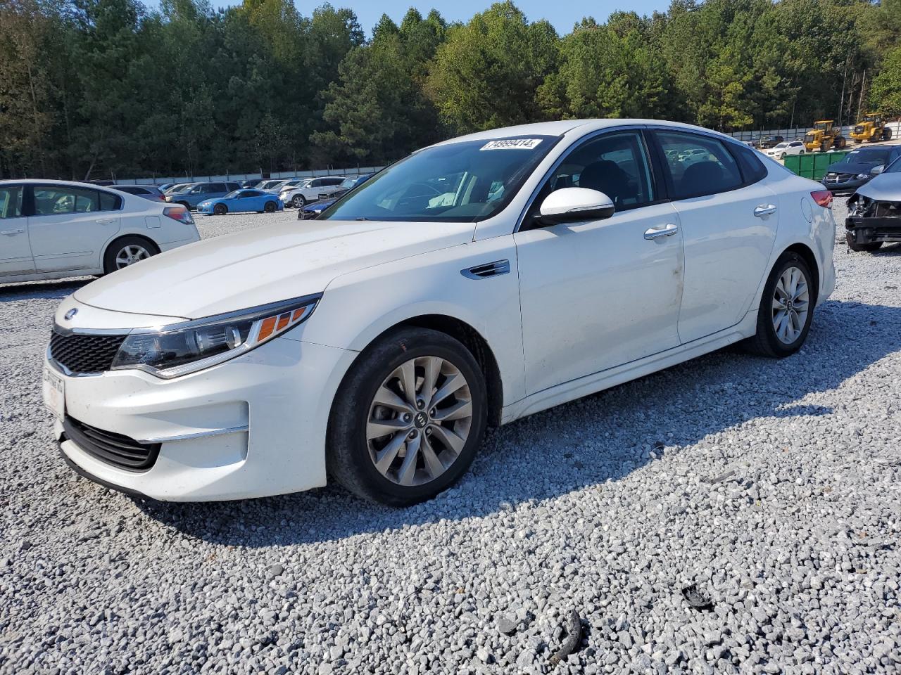 2018 KIA Optima VIN 5XXGT4L32JG272939