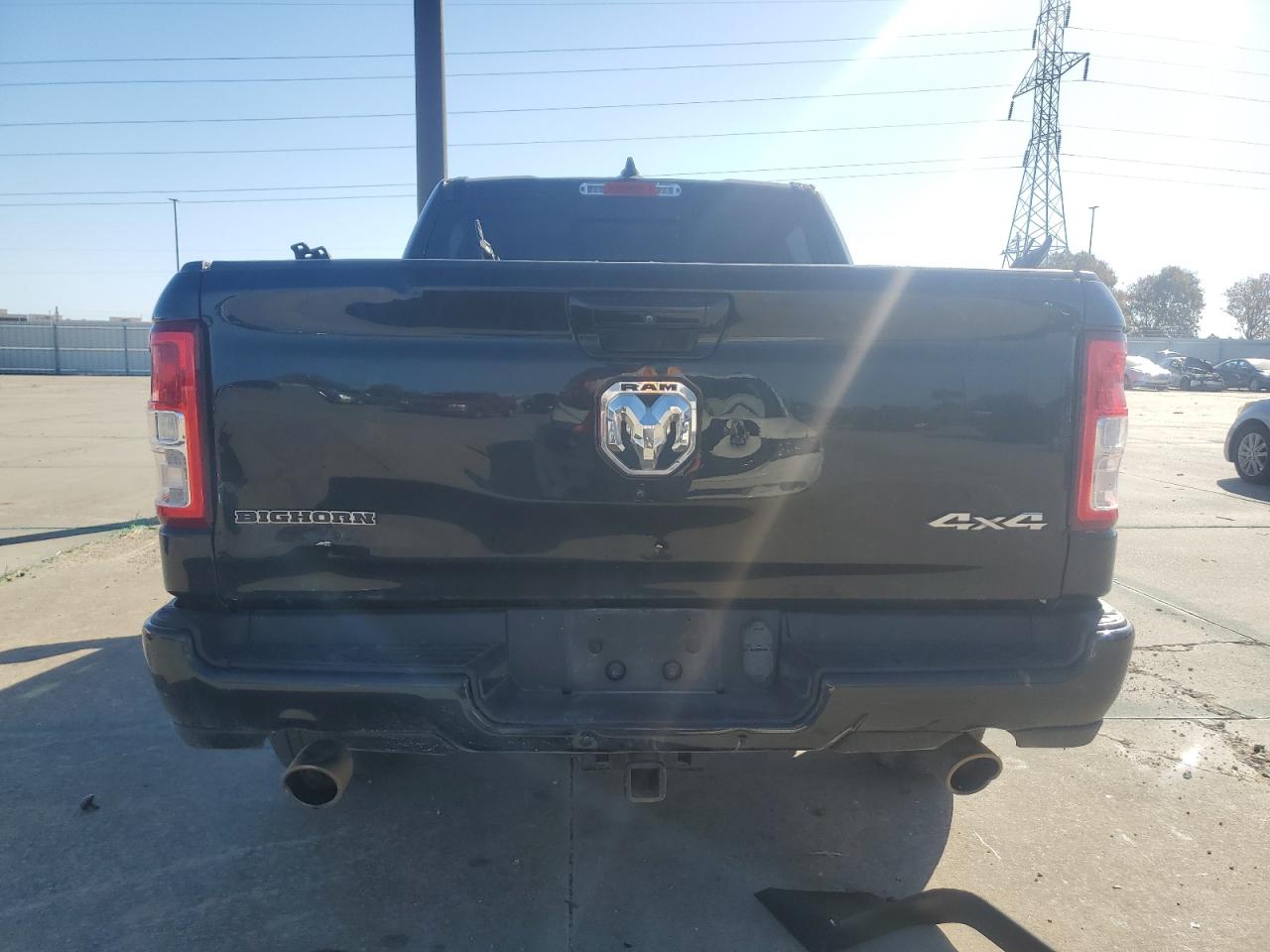 2020 RAM 1500 VIN 1C6SRFFT1LN240529 Copart auction photo, front end / side damage thumbnail 6