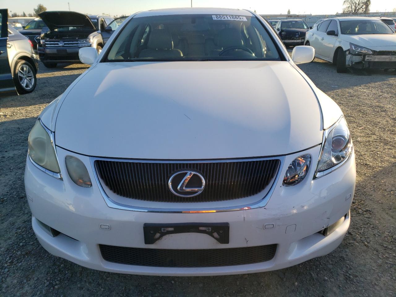 2007 Lexus GS VIN JTHBE96S970021560 Copart auction photo, side damage thumbnail 5