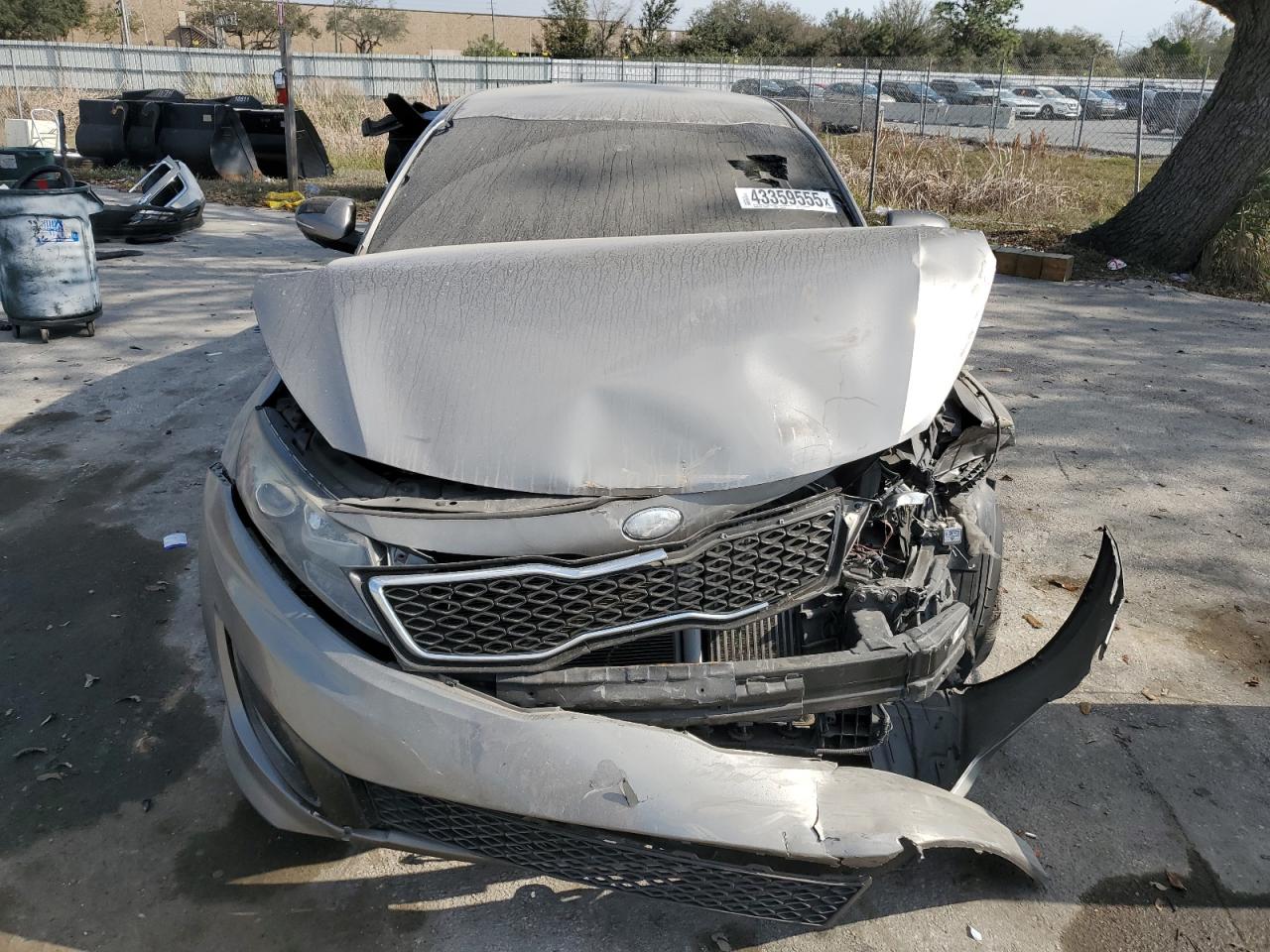 2013 KIA Optima VIN 5XXGR4A6XDG213525 Copart auction photo, front end damage thumbnail 5