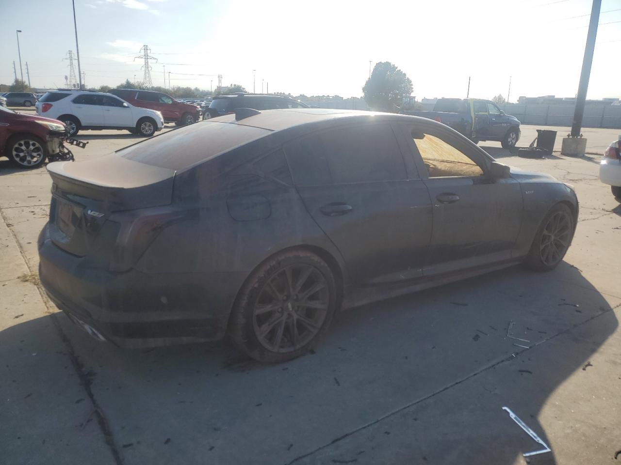2024 Cadillac CT5 VIN 1G6DR5RW3R0129393 Copart auction photo, water/flood damage thumbnail 3