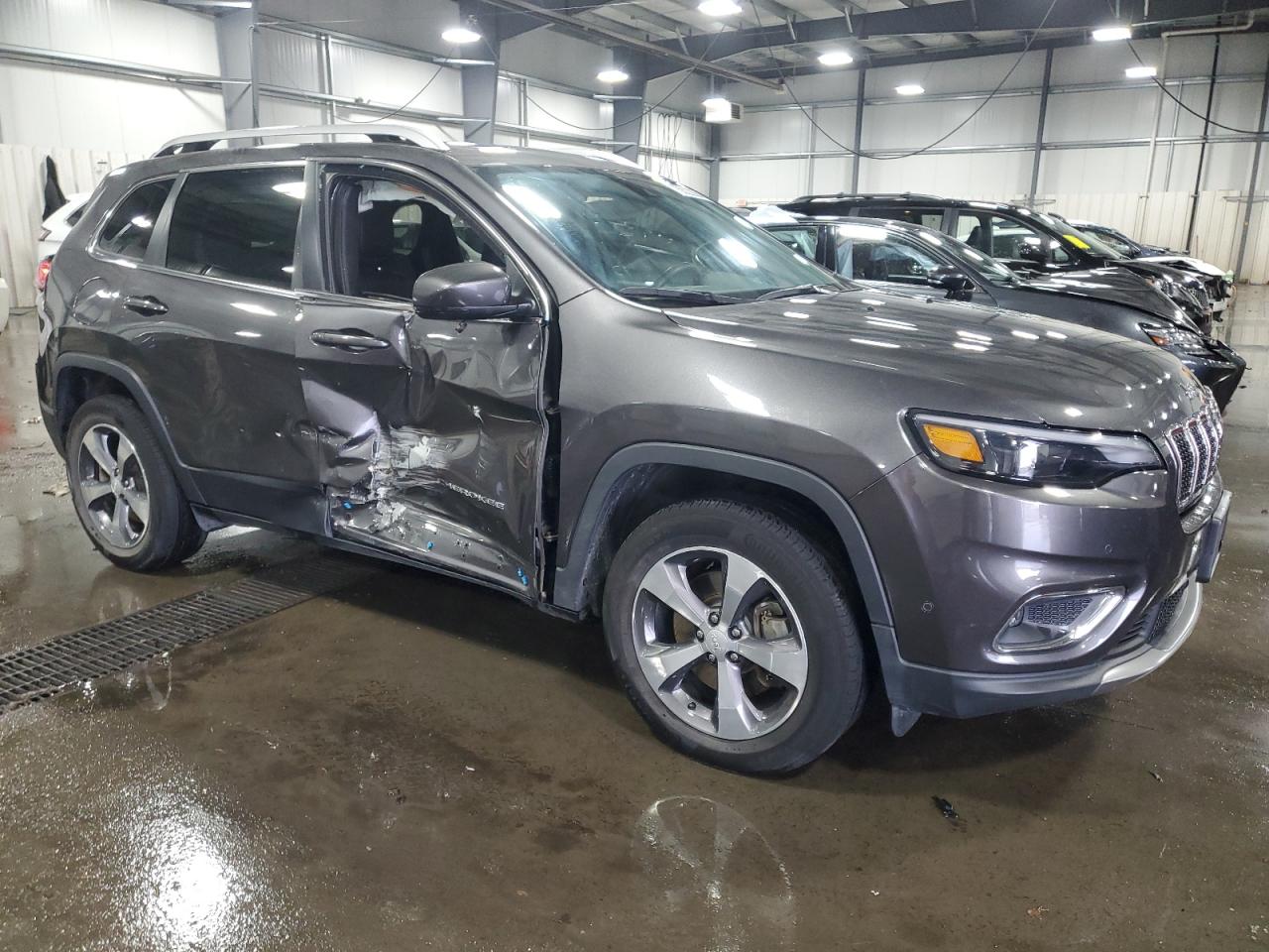 2019 Jeep Grand Cherokee VIN 1C4PJMDX1KD230278 Copart auction photo, side damage thumbnail 4